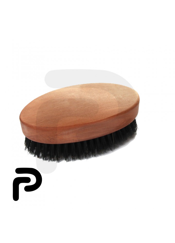 Beard Brush For Men With 100% First Cut Boar Bristles